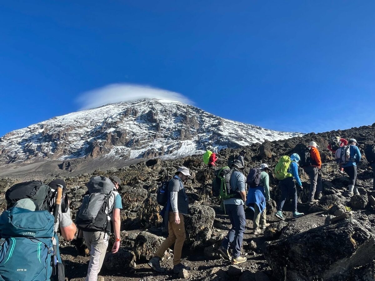 Mount Kilimanjaro trekking season landscape